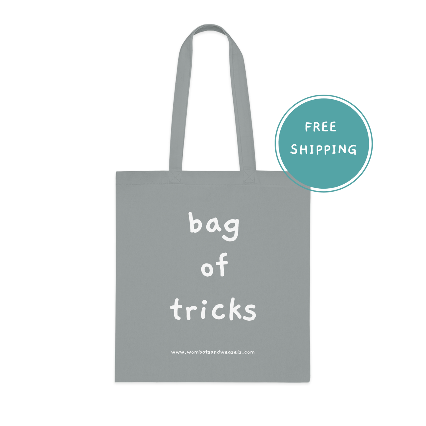 Bag of tricks Tote Bag - Funny Reusable Grocery Bag, Gift for Animal Lovers, Eco-Friendly Shopping Bag, Comics Merchandise, [...]