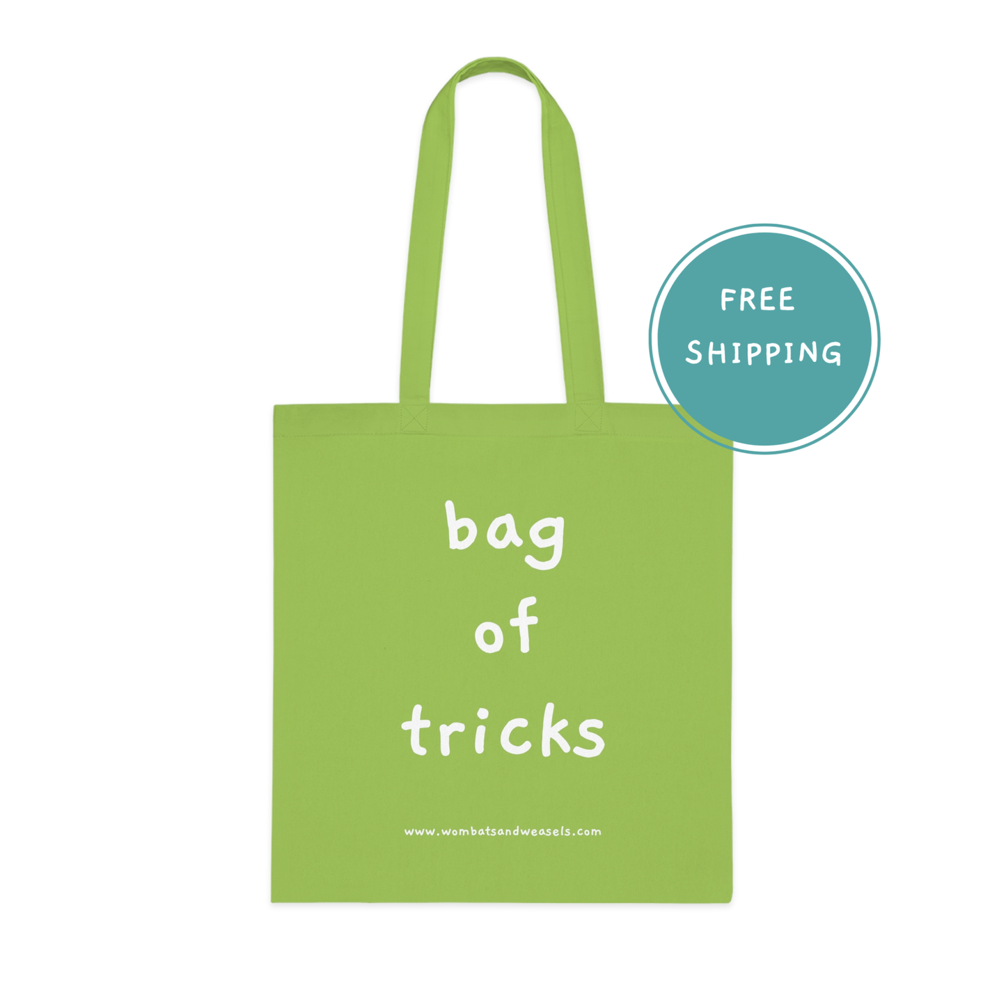 Bag of tricks Tote Bag - Funny Reusable Grocery Bag, Gift for Animal Lovers, Eco-Friendly Shopping Bag, Comics Merchandise, [...]