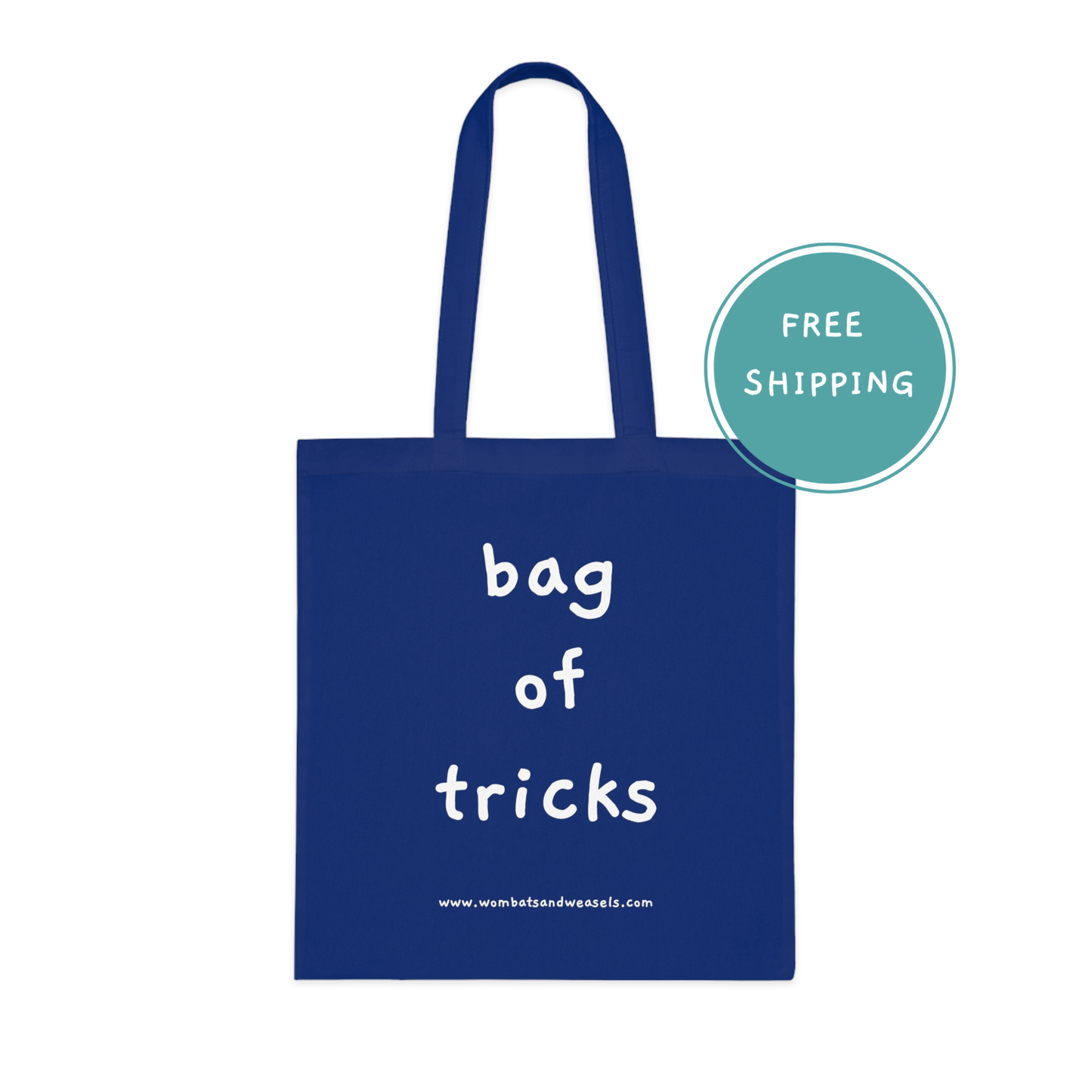 Bag of tricks Tote Bag - Funny Reusable Grocery Bag, Gift for Animal Lovers, Eco-Friendly Shopping Bag, Comics Merchandise, [...]