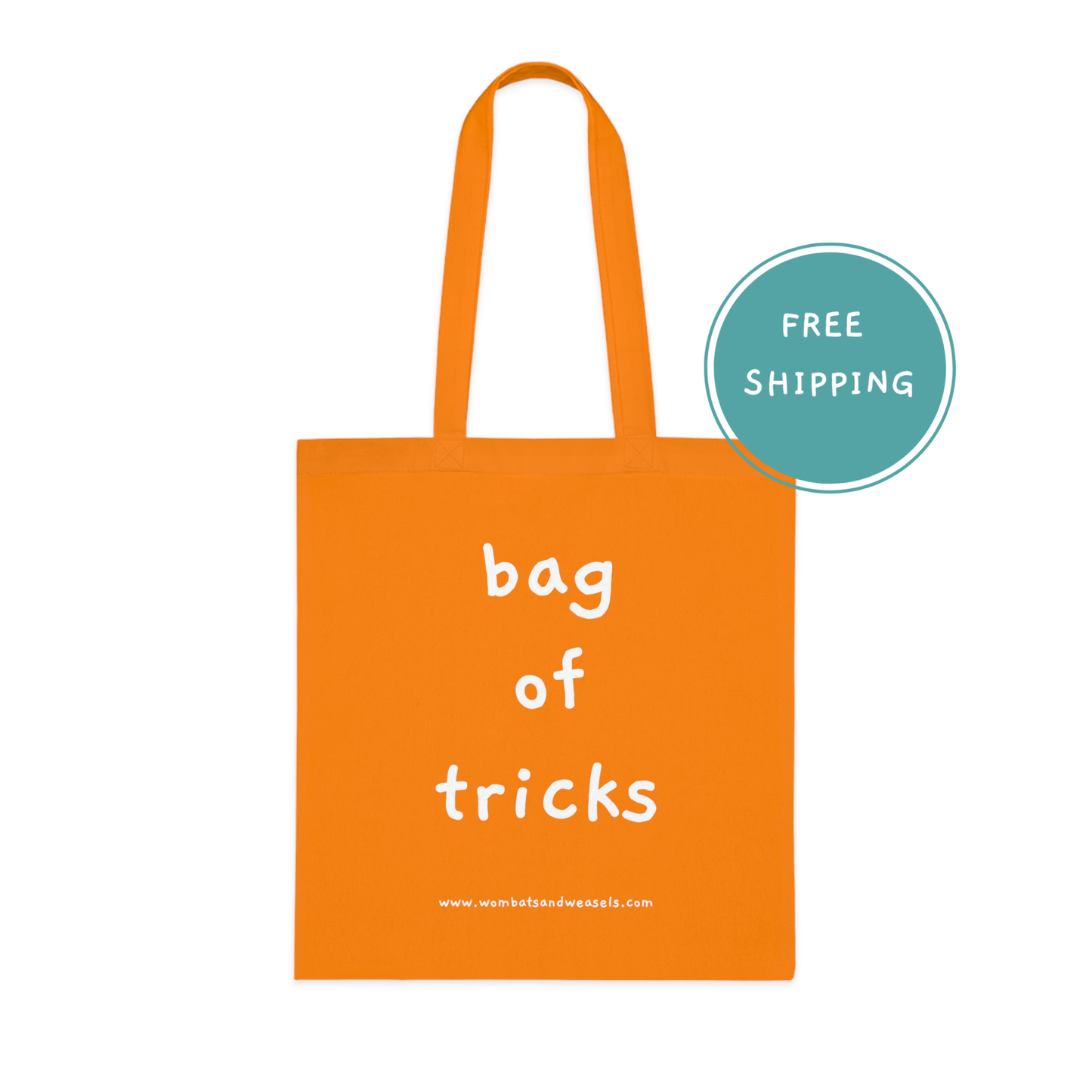 Bag of tricks Tote Bag - Funny Reusable Grocery Bag, Gift for Animal Lovers, Eco-Friendly Shopping Bag, Comics Merchandise, [...]